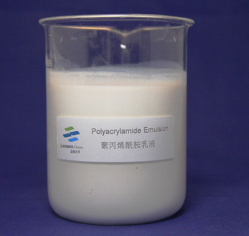 White Polyacrylamide Anionic Emulsion Bahan Kimia Pengolahan Air Limbah 9003-05-8