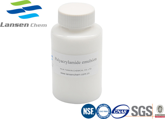 9003-05-8 White PAM Chemical Water Treatment Flokulan Polimer Berat Molekul Tinggi