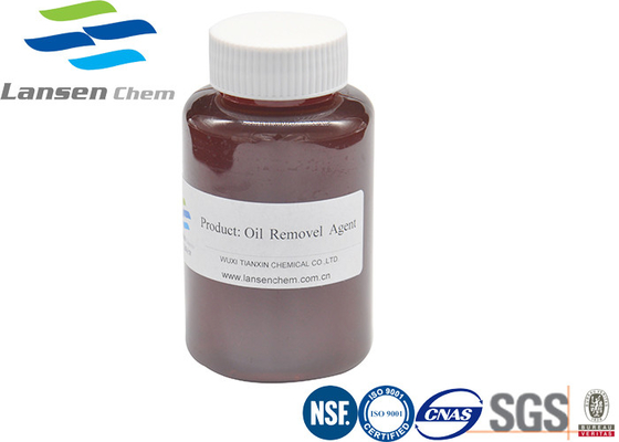 PH 2-5 Agen Penghilang Minyak Emulsified Yellow Liquid LSY-502 Demulsifier Refinery Pengolahan Limbah flokulan