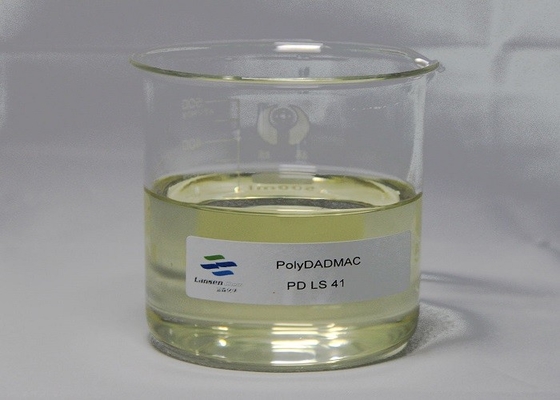 Harga terendah Polydadmac Coagulant Surface Agen Aktif Untuk Air Minum dengan cairan tidak berwarna pucat 26062-79-3