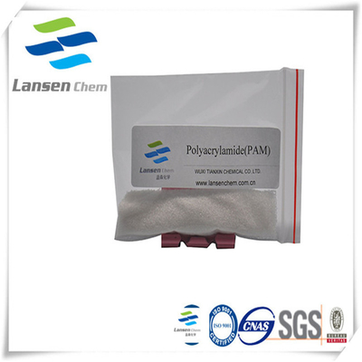 Cationic Polyacrylamide PAM Flocculant Paper Membuat Water Treatment Washing Mineral Processing