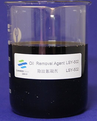 Agen Penghapusan Limbah Ladang Minyak Air Limbah Demulsifier Emulsi Cair Kekuningan