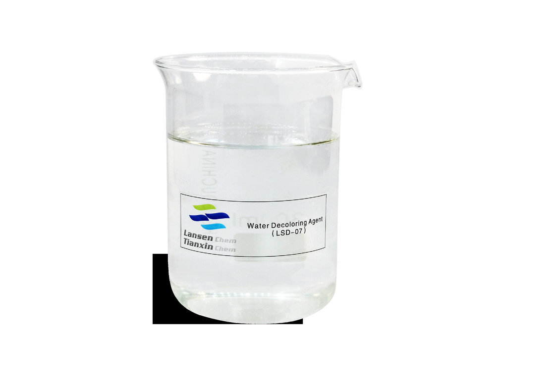 Pencelupan Wasteater Decoloring Chemicals PolyDCD Cationic Copolymer Decoloring Agent