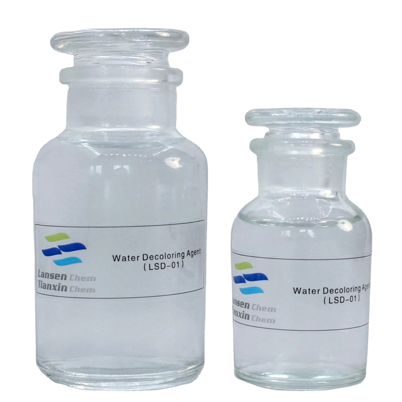 Pencelupan Wasteater Decoloring Chemicals PolyDCD Cationic Copolymer Decoloring Agent