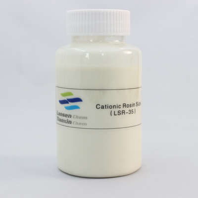 Chemical Cationic Rosin White Emulsion 50 MPa.S Kelarutan Baik