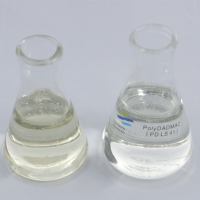 Polymer dadmac cair 40% Polydadmac Amonium Koagulan Polymer polyDCD aplikasi penyaringan koagulan organik