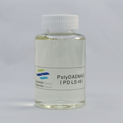 koagulan organik anti-statis Polydadmac air dan pengolahan air limbah industri kertas penghilang warna dan agen flokulan