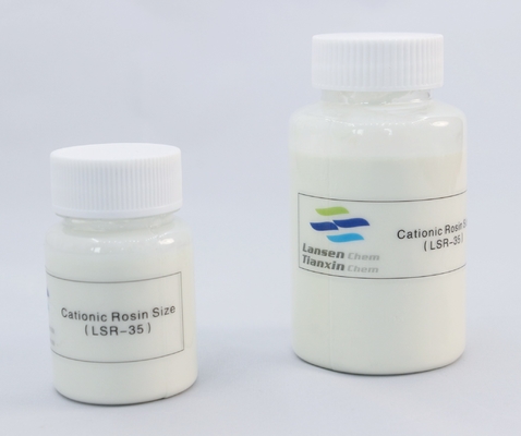 Chemical Cationic Rosin White Emulsion 50 MPa.S Kelarutan Baik