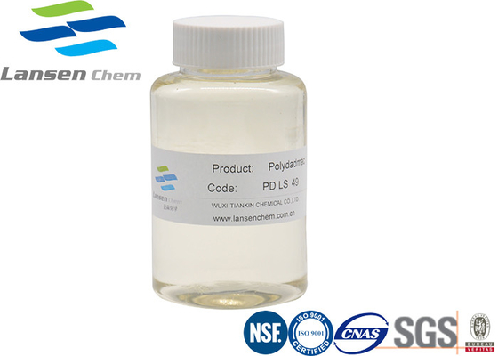 Kental Cair Kationik Poly Diallyl Dimethyl Ammonium Chloride Bahan Kimia Air