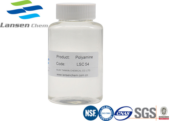 42751-79-1 Bahan Kimia Pemurnian Air, Polimer Cationic Liquid Polyamine