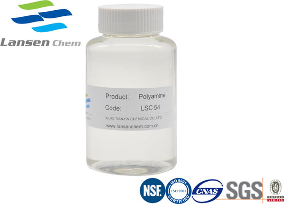 42751-79-1 Bahan Kimia Pemurnian Air, Polimer Cationic Liquid Polyamine