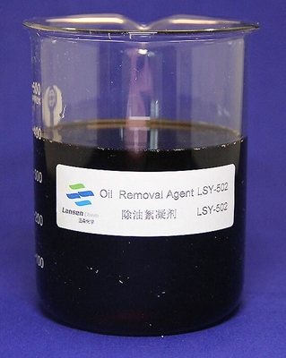 LSY-502 Agen Penghapusan Minyak Kandungan Padat ≥ 40% Pemrosesan Limbah Ladang Minyak