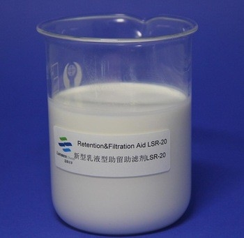 Filtration Retention Aid filter aid Wet Sheet Paper Strength Meningkatkan keragaman kertas White Emulsion