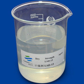 Industri Agen Kekuatan Kering Transparan Amfoter LSD-15 / LSD-20 4 - 25 ℃