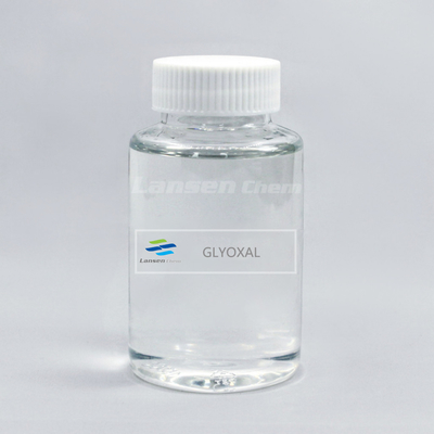 Bahan Kimia Pembuatan Kertas Glyoxal 40% Dry Strength Agent Industry 12042-91-0