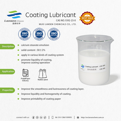 Kalsium Stearate Coating Lubricant Chemical Coated Paper LSC-500