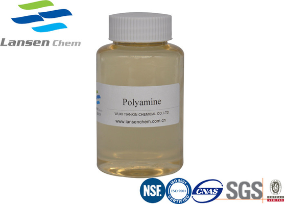 Bahan Bantu Kimia Polyamine Flocculant 42751-79-1 Air Limbah dengan Kekeruhan Rendah