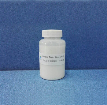 LSR-35 Surface Sizing Agent Paper Making White Emulsion PH 2-4 Kationik Rosin Garam Amonium Kuarter