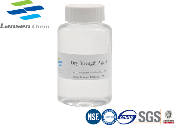 Amphoteric Combo Dry Strength Agent Pembuatan Kertas Pembantu Kimia Meningkatkan Adhesi