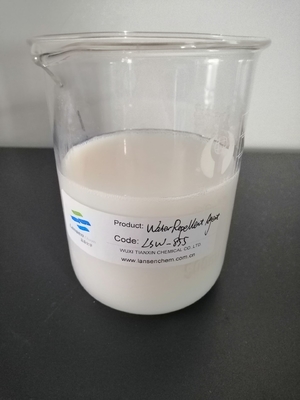 White Liquid Light Yellow Emulsion Agen Penolak Air Industri Pencelupan Tekstil Bahan Kimia