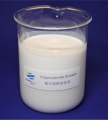 White PAM Emulsion Polymer Flocculant Chemical Auxiliary Agent Water Treatment Plant