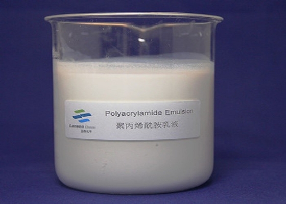 Cas 9003-05-8 Perawatan Emulsi Poliakrilamida Dari Viskositas Massal Air Limbah 500-2000 AE8030 / CE6140