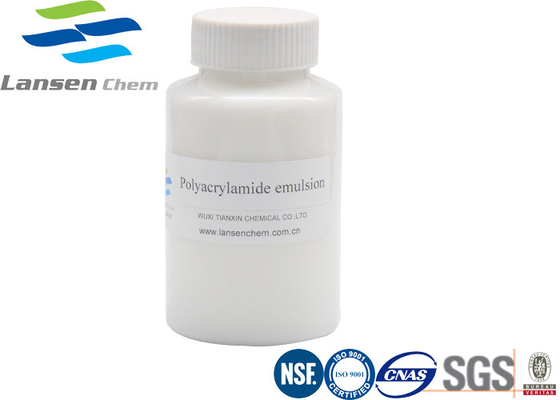 AE8030 / CE6140 Cationic Polyacrylamide Emulsion Untuk Surat Kabar Dan Karton