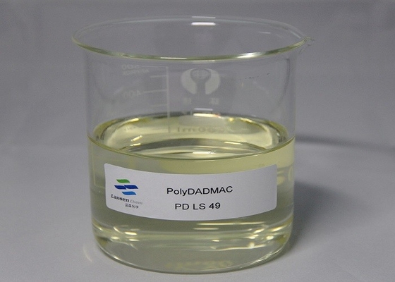 ISO / SGS Kationik Polydadmac Koagulan Poli Diallyldimethylammonium Chloride Viscosity 1000-3000