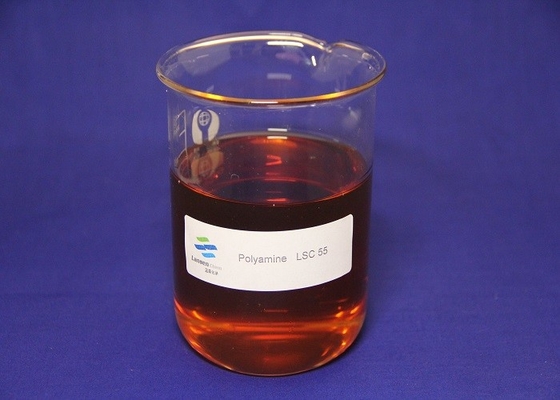Sludge Dewatering Bahan Kimia Flokulan Poliamina Amonium Kationik Polimer 50% Cair