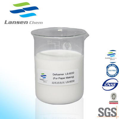 Aditif Pengukur Kertas Agen Pencegah Busa Kalsium Stearate Emulsion Fatty Alcohol Antifoam