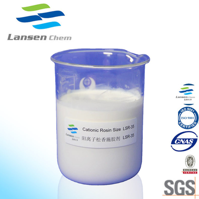 White Emulsion Cationic Rosin Kelarutan Tinggi Untuk Kertas Budaya