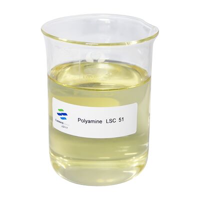 Polyamine Flocculant dengan kandungan padat 50% untuk klarifikasi air berat molekul tinggi dalam pengolahan air limbah ladang minyak